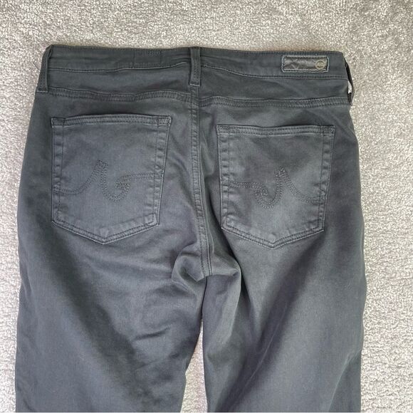 AG Adriano Goldschmied Pants Women's 27 Black Skinny Low Rise Stretch Prima - Picture 4 of 13